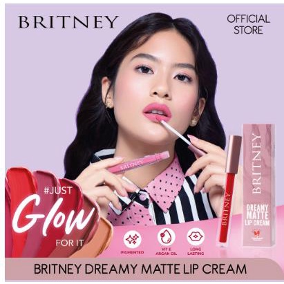 ^ KYRA ^ Purbasari Britney Lip Cream Matte Dreamy Lipcream Lipstik Tahan Lama