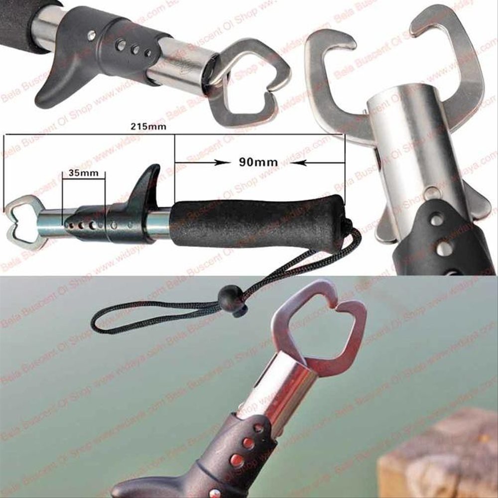 Fishing Fish Gripper Alat Penjepit Mulut Ikan 1 Jari