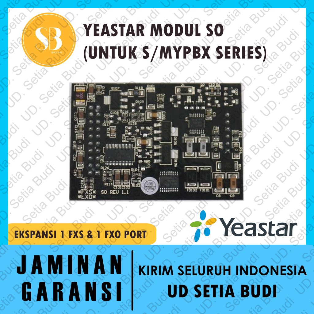 Yeastar Modul SO 1 FXS &amp; 1 Port FXO