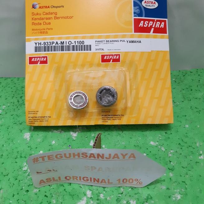 Super Promo H0V Paket Bearing Puli Pulley Yamaha Mio (HKRS & 6901RS) Asli Aspira ❀ Bestseller