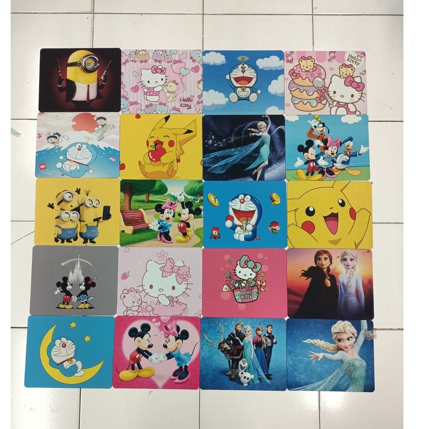 MOUSEPAD GAMBAR KARTUN LUCU