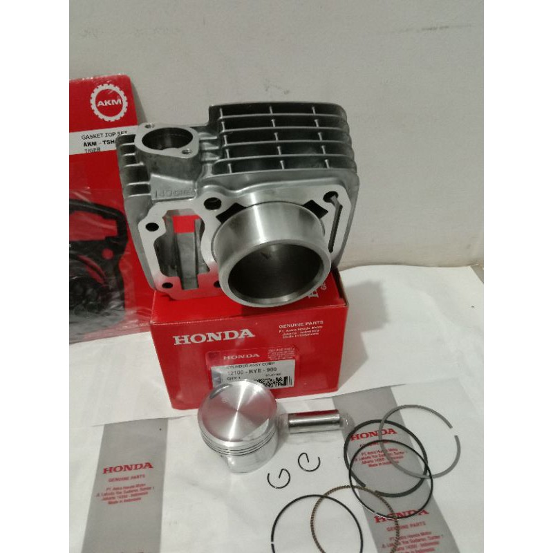 blok seher Megapro new boring ori honda KYE