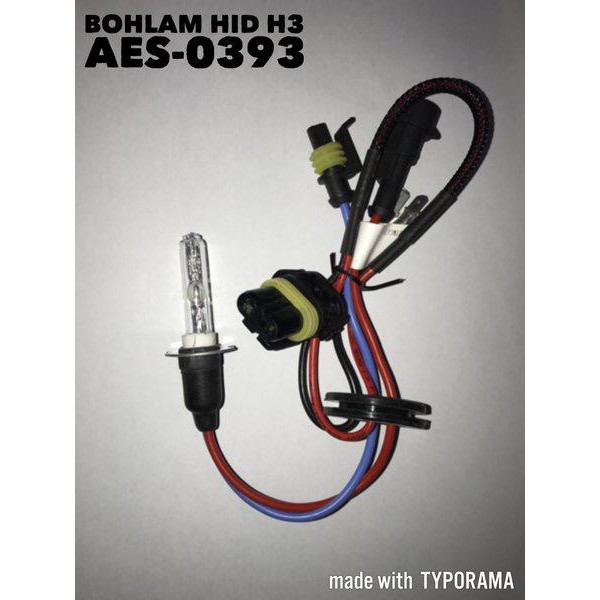 Bohlam Hid H3 Cnlight Straightshape MERK CNLIGHT HID H3 V0393