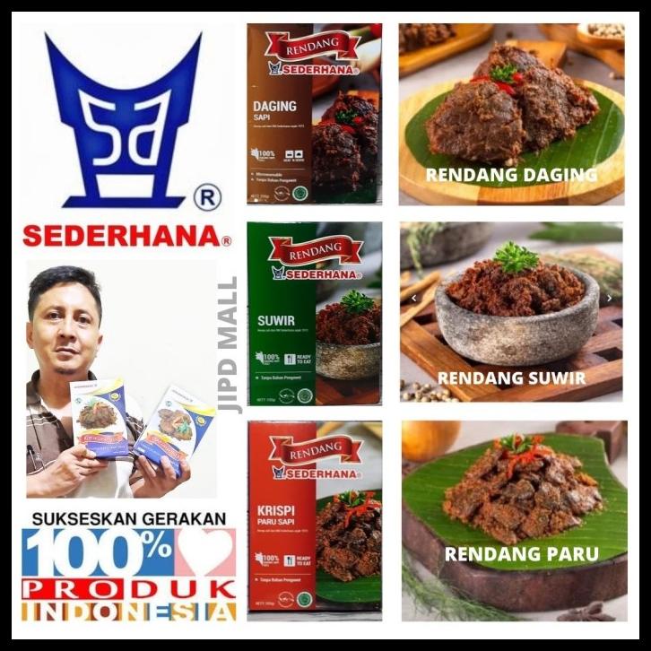 

DISKON TERBATAS !!! RENDANG DAGING SAPI SEDERHANA HALAL 119 TERLARIS