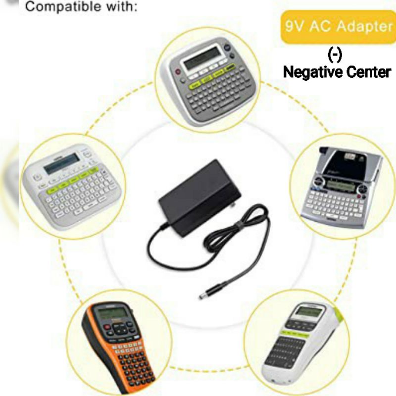 

Adaptor Brother PT-D210 PTD210 P-touch Label Maker Charger Power Supply