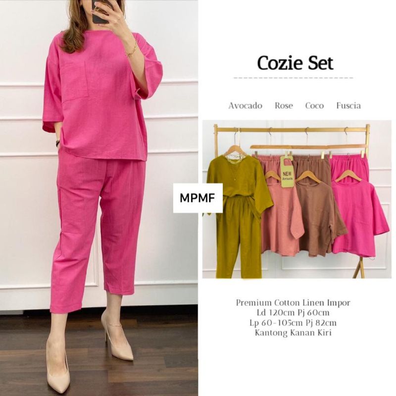 ONE SET LINEN LD 120 JUMBO COZIE SET