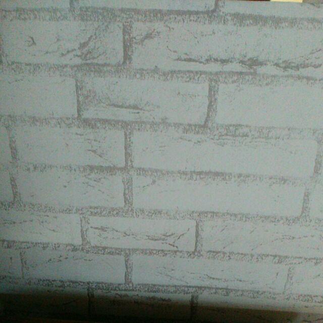 R015ls Wallpaper Sticker Ku - Bata 45cm X 9-10m Wallpaper Dinding