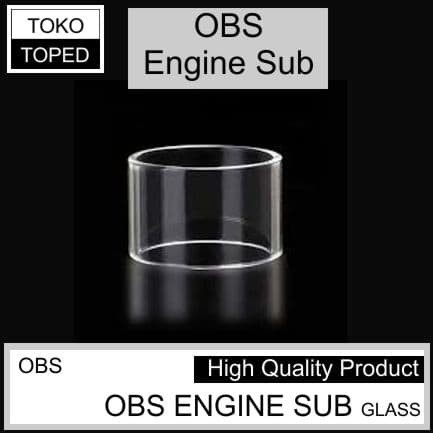 koleksi tabung bahan kaca OBS ENGINE SUB Replacement warna glass bening