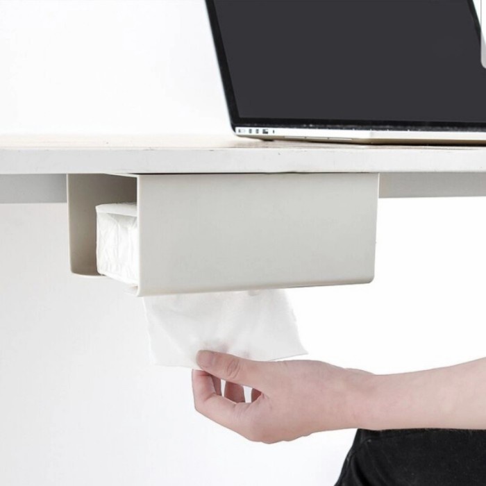 

Kotak Tisu Serbaguna Tissue Box Hemat Ruang Tempel Meja Dapur Closet - TISSUE BOX 1170