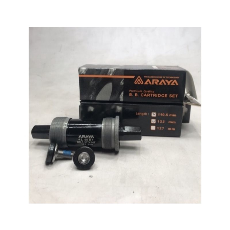 Bottom Bracket BB Catridge Bearing BB Kotak Sepeda 110.5 mm. ARAYA /