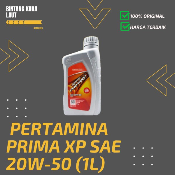 Oli Motor Pertamina Prima XP 20W-50 (1L)