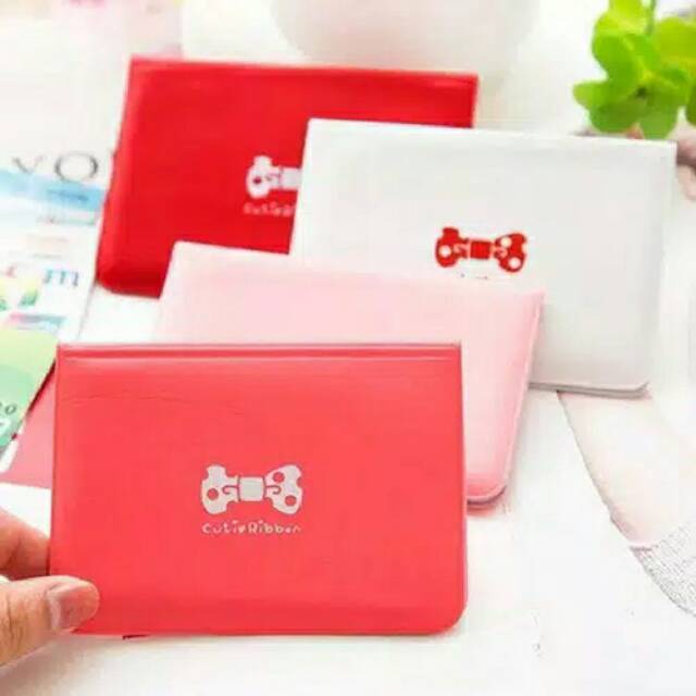 Card holder pita / tempat dompet kartu cantik