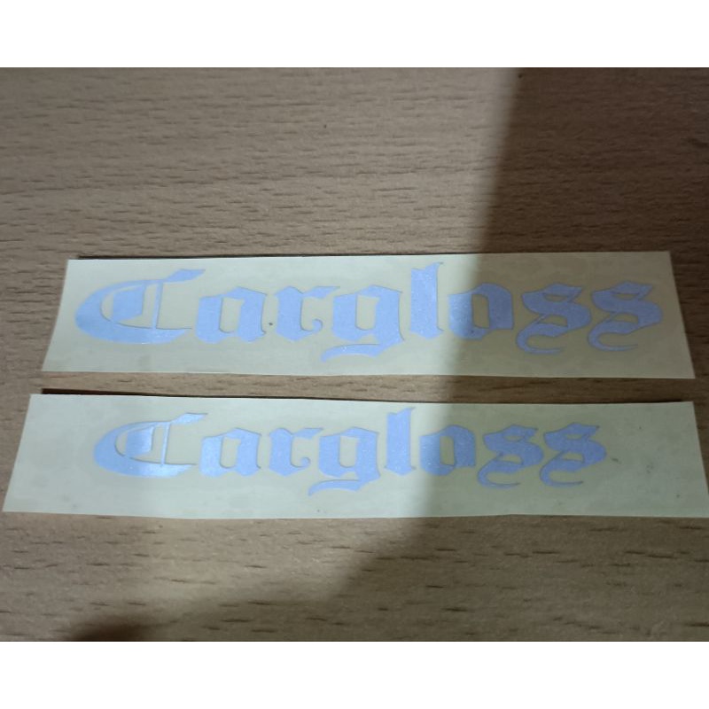 STIKER Cargloss/sticker cargloss sepasang