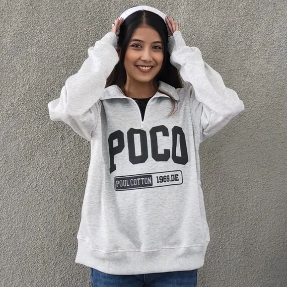 Pro.Coll - Poco Collar Sweater - Collar Sweater Wanita Kekinian