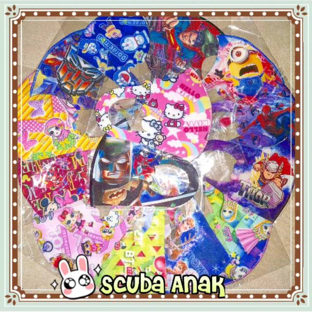 Masker anak scuba
