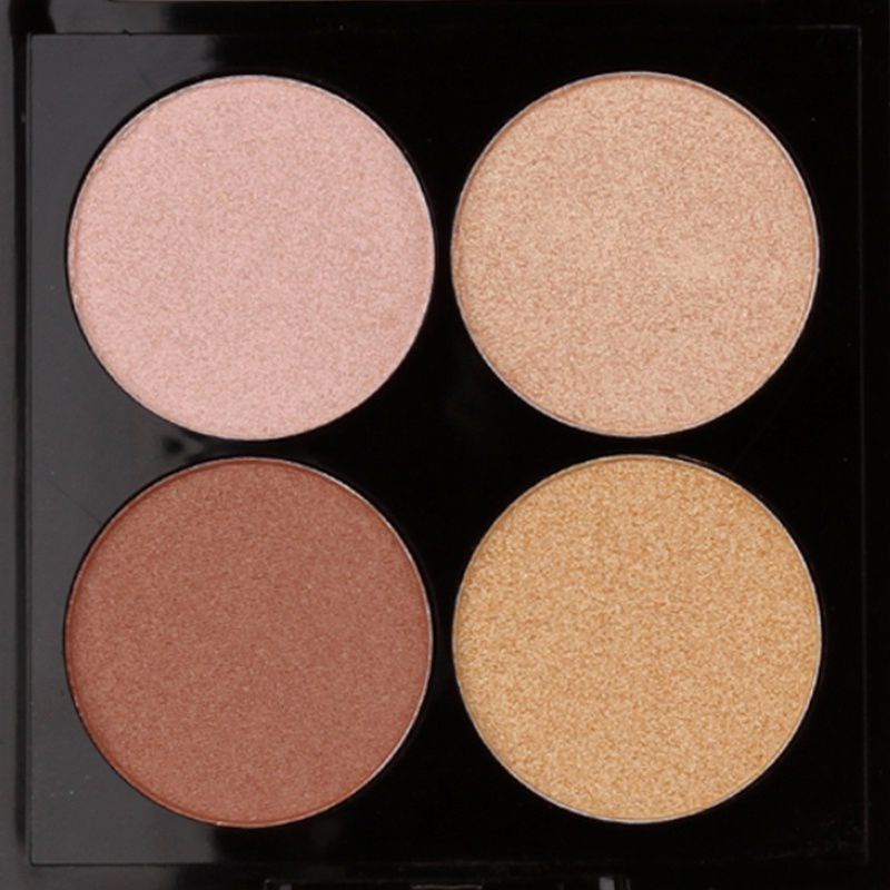 USHAS eyeshadow HIGHLIGHTER &amp; BLUSH ON 4 color