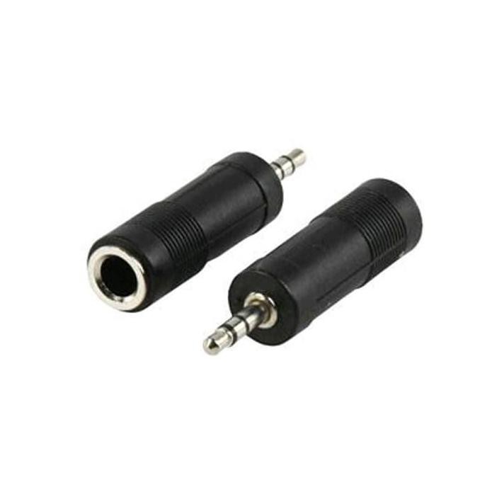 Terlaris Jack Connector/Adapter Microphone/Toa 6.5 Mm To Jack Stereo 3.5 Mm