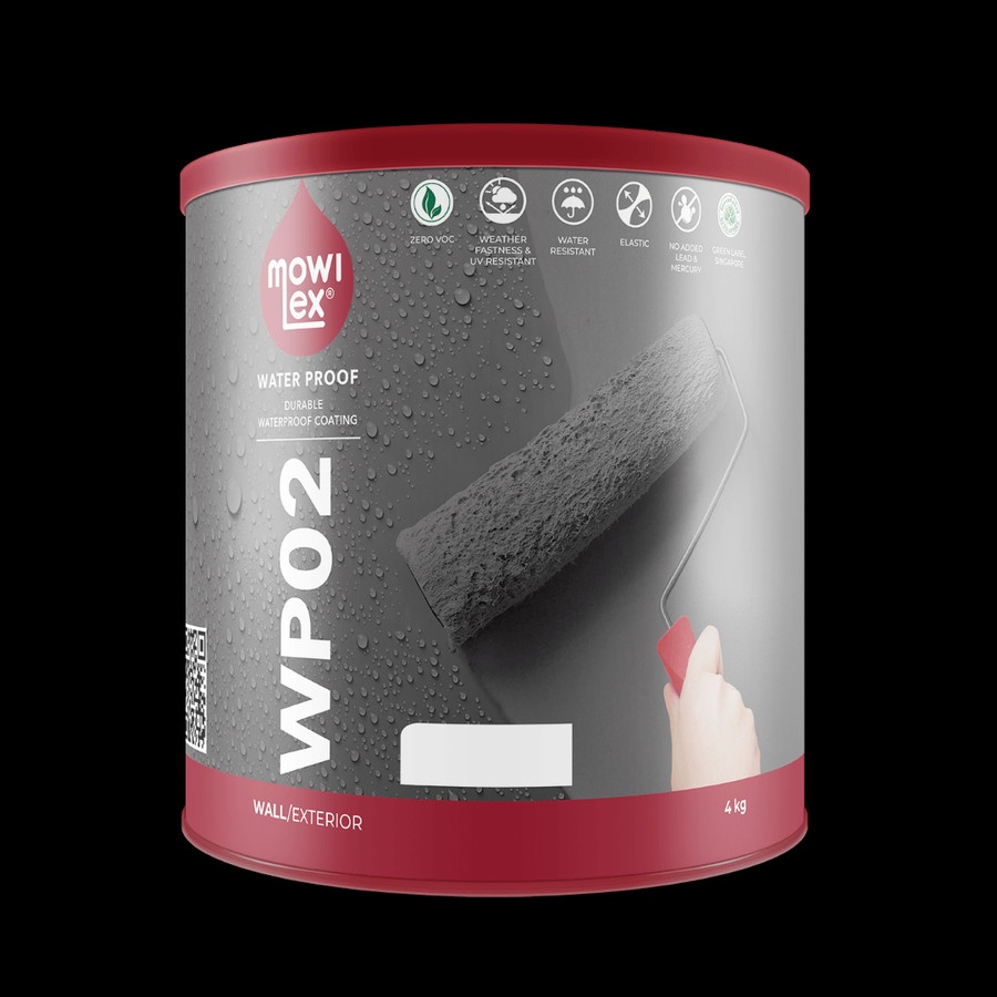 CAT WATERPROOFING 1KG MOWILEX WP02 PUTIH/ MOWILEX WATERPROOF WP02 1KG PUTIH ( LIGHT BASE PUTIH )