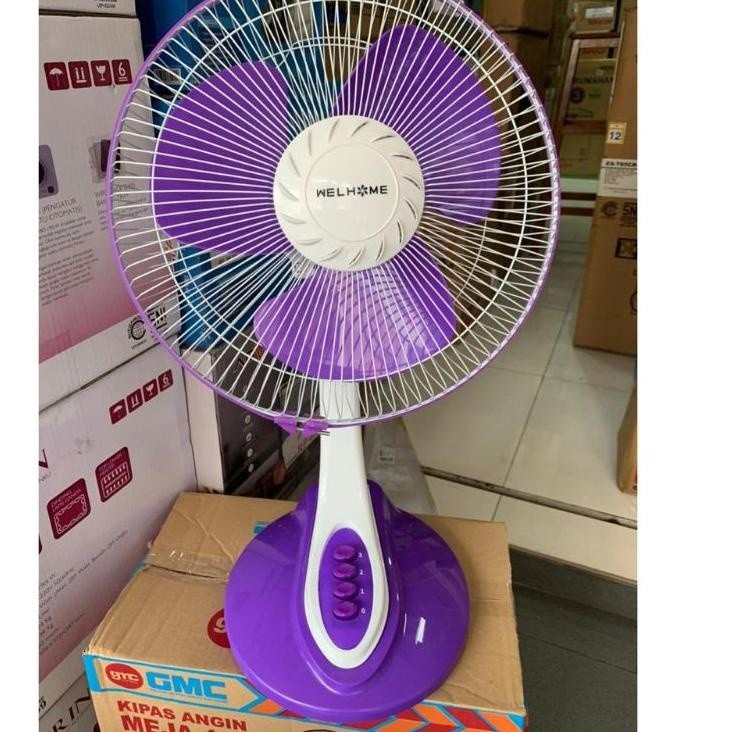 Kipas Angin Meja WELHOME WH-1252 - Desk Fan 12inch