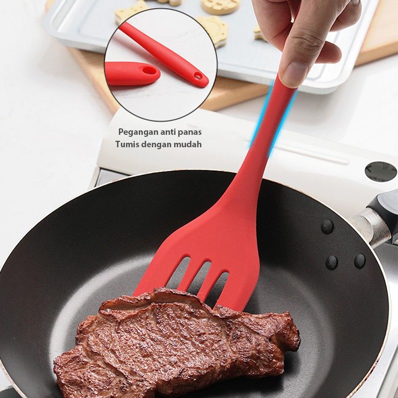 SPATULA SET 5 IN 1/SOTIL SILIKON SET