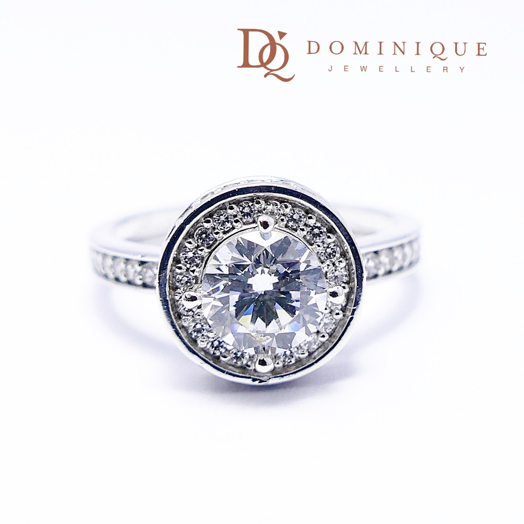 

Dominique Jewellery- Cincin Solitaire 75% SNI DQC 1993