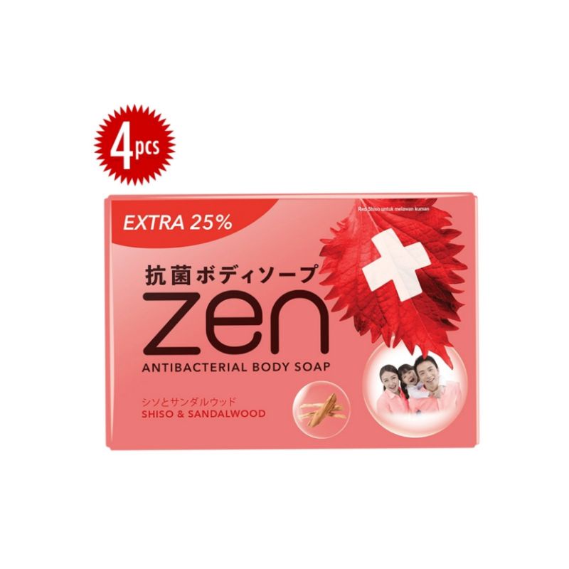 ZEN Sabun Batang Paket isi 4 x 70gr