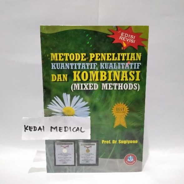 [ ORIGINAL ] BUKU METODE PENELITIAN KUANTITATIF, KUALITATIF &amp; KOMBINASI (MIXED METHODS) 2020 TERBARU