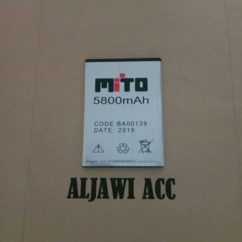 Baterai battery batre Mito Y1 A79 BA00139 Mito ba-00139 Original Battery Hp