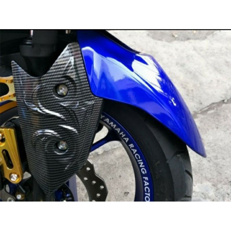 Cover spakbor depan Aerox 155 dan Aerox Connected 2021 Carbon Nemo