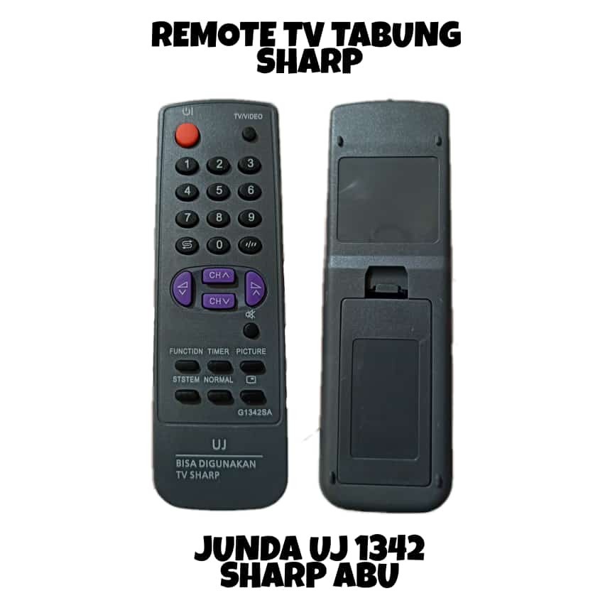 REMOTE TV TABUNG SHARP 1342 SHARP ABU