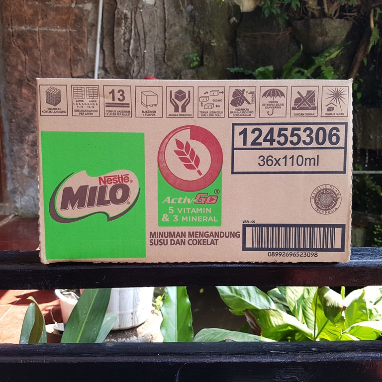 

Milo Susu UHT isi 36x110 ml