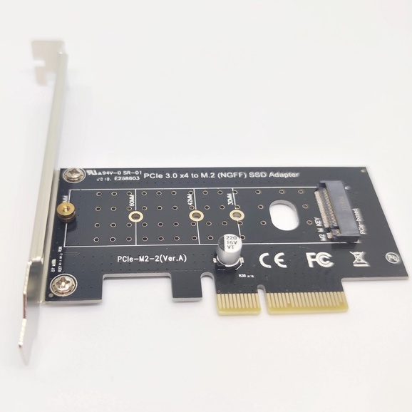 SKU-1273 PCI EXPRESS X4 M.2 NVME SSD NGFF KEY M2 PCIE 3.0 ADAPTER