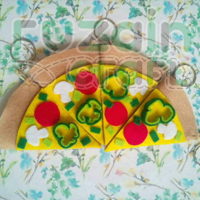 

Amplop flanel ganci lebaran Pizza