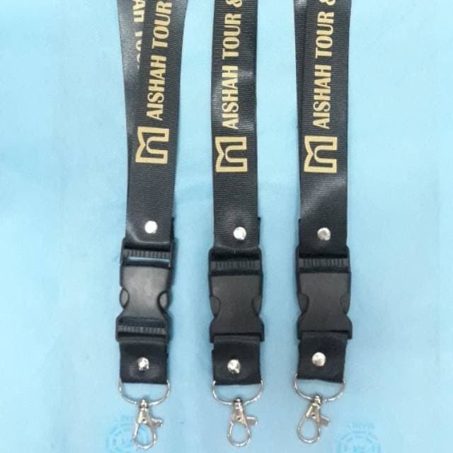 

Sablon Tali Nilon Stoper&Kait 2.5cm Gantungan Lanyard Nilon Satu Sisi