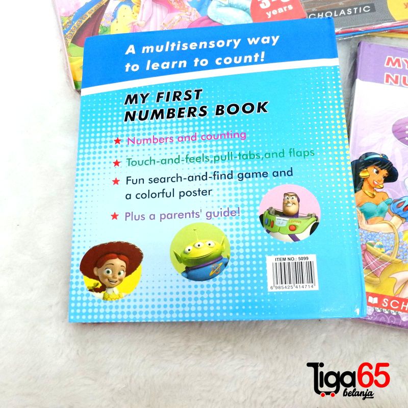 Baby's First Number/Buku Anak/Buku Edukasi/Mengenal Angka/Pop Up Book/My First Number Book 5099 DSN