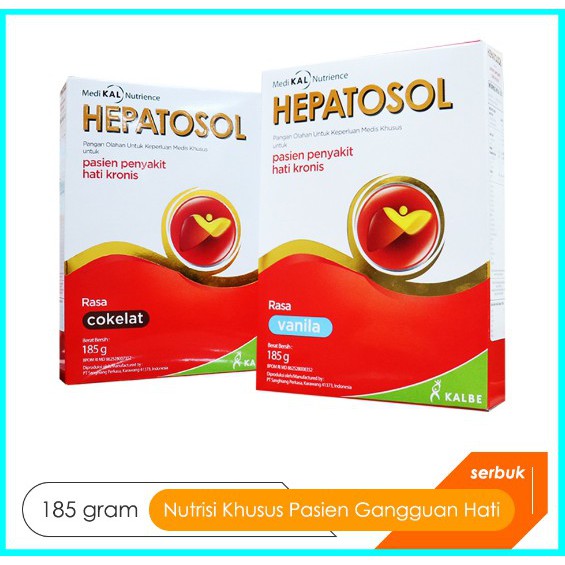 

Hepatosol Susu Nutrisi Asli 100% Original (Coklat & Vanilla)