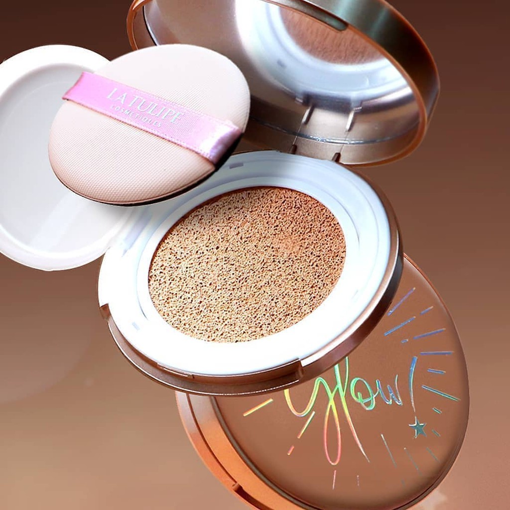 La Tulipe Glow BB Cushion SPF 50 - 12g (Full/Refill)