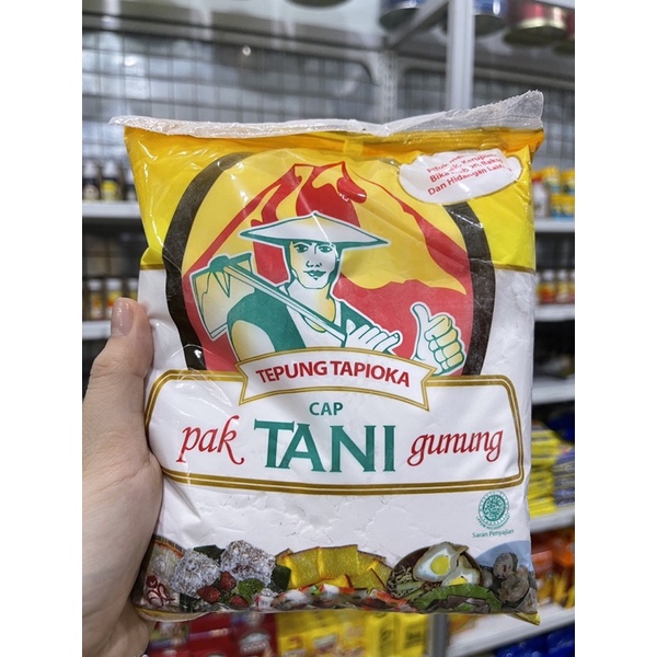 Tepung Tapioka Cap Pak Tani gunung 500gr / sagu