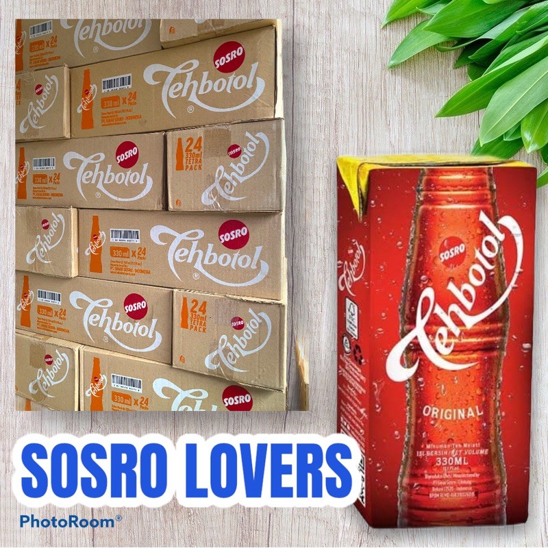 

Teh Botol Kotak Sosro 330ml 1 Karton Isi 24pcs