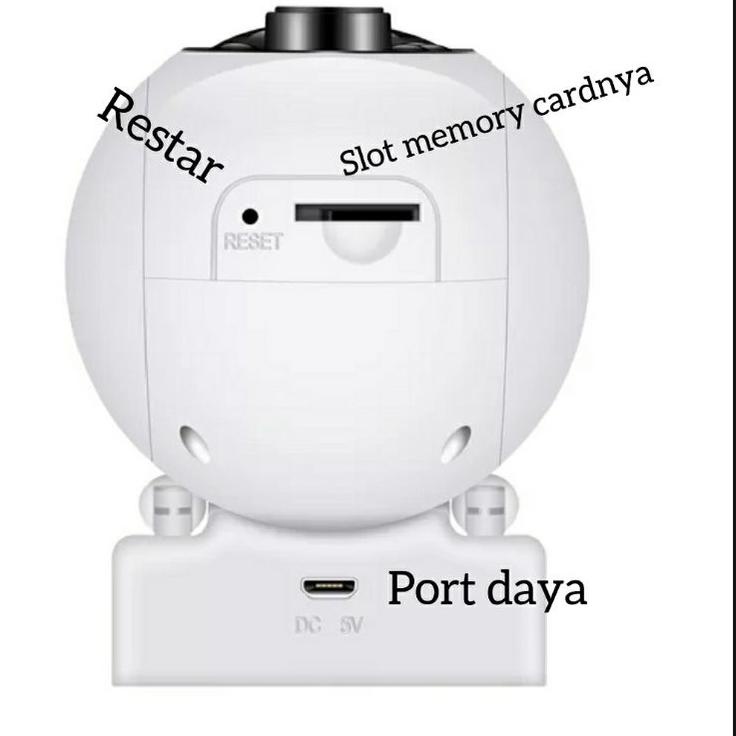 Rekomendasi IP CAMERA CCTV OUTDOOR CCTV WIFI 320° PTZ PAN TILT 8.0MP 1080P App V380pro