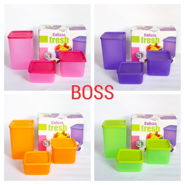 Toples Calista Fresh(Set of 3)/ Toples kue/ Toples Cantik / Toples lebaran / Toples Plastik