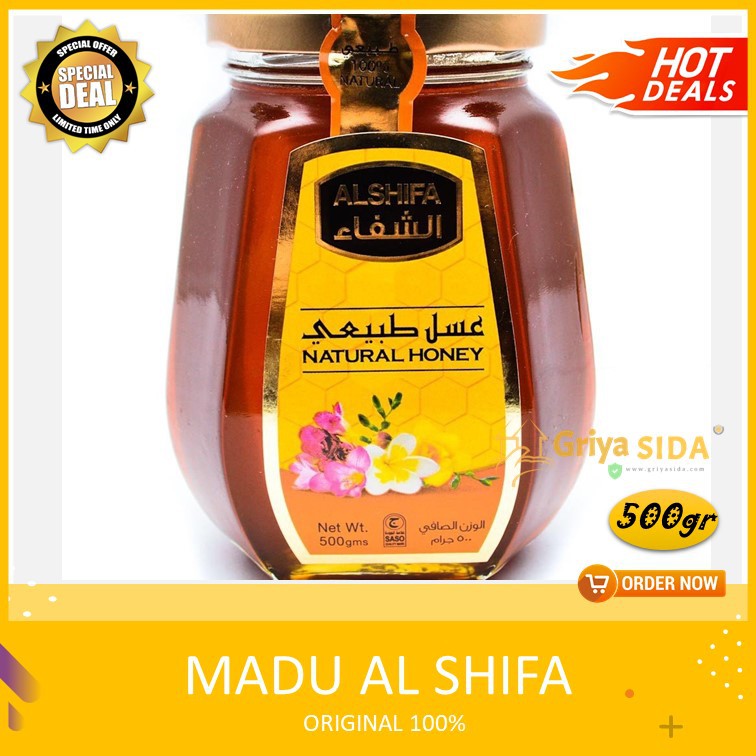 Madu al Shifa 500gr madu arab alshifa saudi original harga grosir