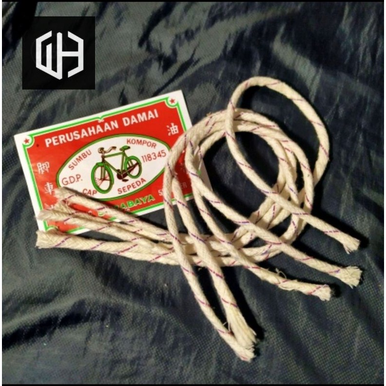 sumbu kompor cap sepeda / sumbu lampu minyak goreng / sumbu damar ublik