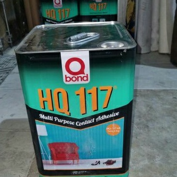 Lem QBond HQ 117 8kg Kayu Triplek HPL PVC Kain karet