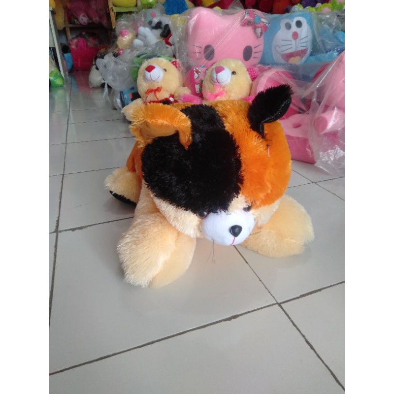 Boneka Kucing Anggora Jumbo [70cm]