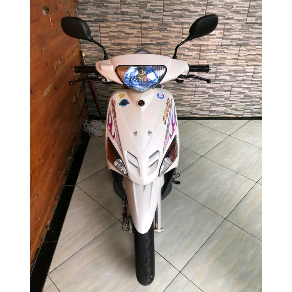 reflektor lampu depan Mio lama sporty smoke blue ORIGINAL HMA Thailand COD