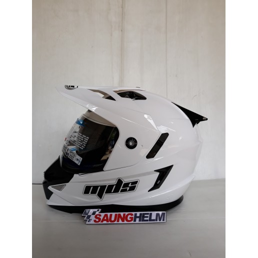 HELM MDS SUPER PRO SOLID WHITE