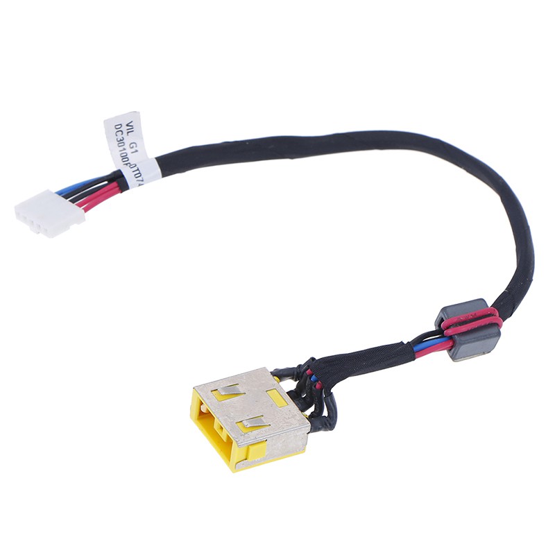 (Ele) Kabel Power Dc Warna Putih Untuk Lenovo G500S G505S Vilg1 Dc30100Pc00