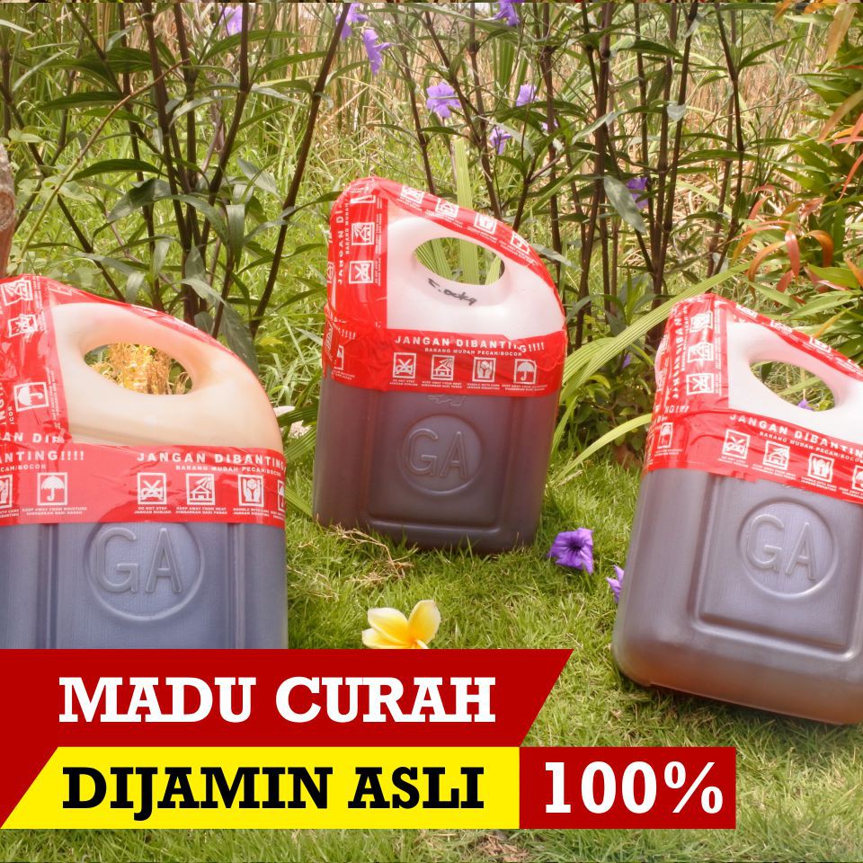 

MADU CURAH HUTAN SUMBAWA APIS DORSATA | 100% ASLI | GARANSI ASLI