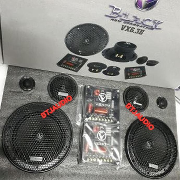 [[[BISA COD]] SPEAKER COMPONENT/SPLIT 3 WAY VENOM VX6.3B (NEW PRODUCT & ORIGINAL) Kode 1168